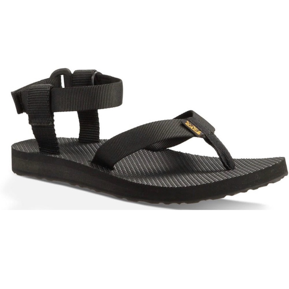 Teva Women’s Original Flatform Black Hiking Sandals 8